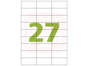 Etiqueta Personalizada 70,00 X 33,00mm