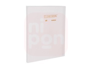 Pasta Catálogo Clear Book 20 Plásticos - Cristal