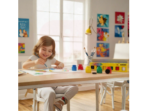 Tinta Guache Multiuso Têmpera Poster Colors 30ml com 6 Cores – Acrilex