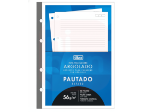 Bloco Fichario Colegial 80g